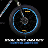 Trooper 21-Speed 26T Fat Tyre Mountain Bicycle - Blue