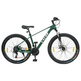 VALOR 26T Magnesium Cycle Shimano 21 speed Mountain Bicycle - Military Green Color