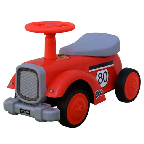 Vintage Classic Car Antique Car for Kids | Ride On - Red Color