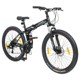 X-007 21 Speed 26T Multi-Speed Folding Bike/Cycle