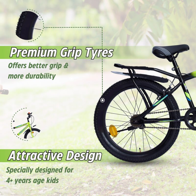 EASTCOAST Georgia Single-Speed Kids Cycle Bicycle - 20T Bike for Kids