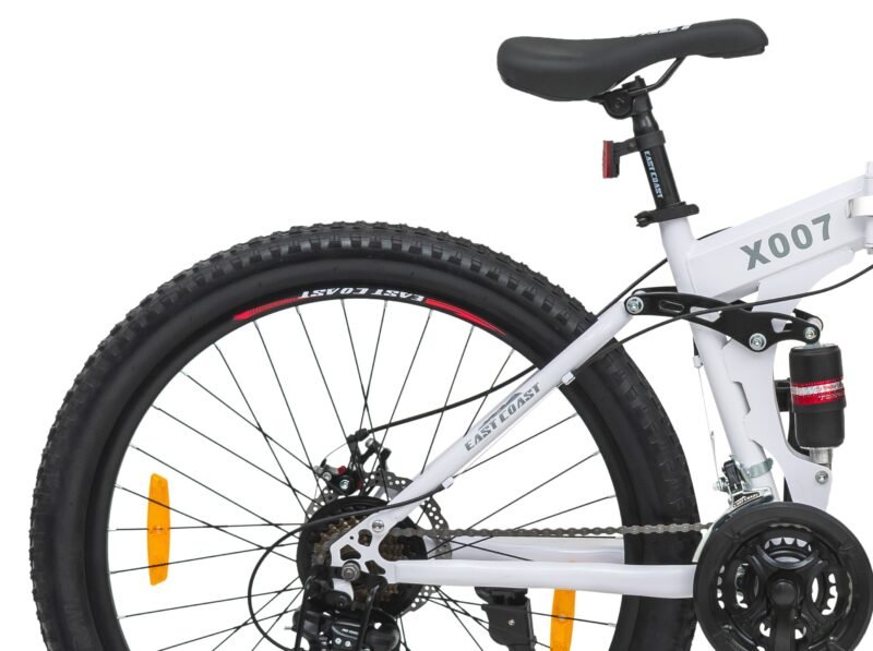 EASTCOASTX007 FoldingCycle 26TMulti-Speed Dual Suspension Disc Brakes21Speed26T
(inch)Folding Bikes/FoldingCycle(21Gear, ,White, DualSuspension) - Image 7